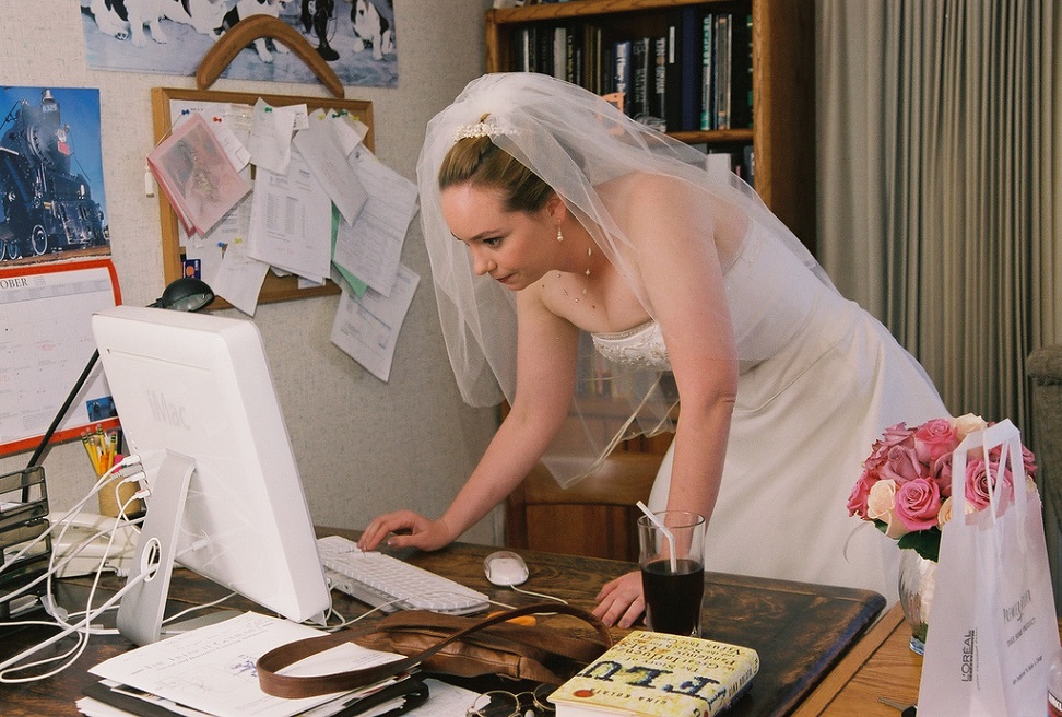 stressed bride needs a wedding planner and awesome DJ